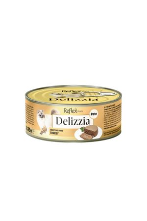 Reflex Plus Delizzia Kedi Maması Hindi Etli 85 G
