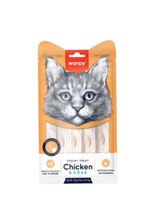 Wanpy Kedi Krema Tavuklu, Yengeçli 5*14 G