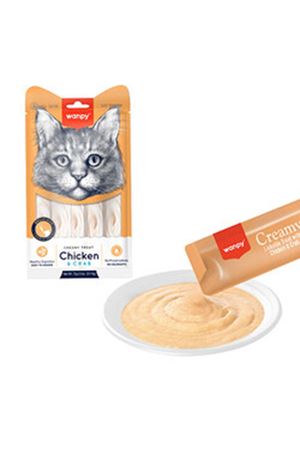 Wanpy Kedi Krema Tavuklu, Yengeçli 5*14 G