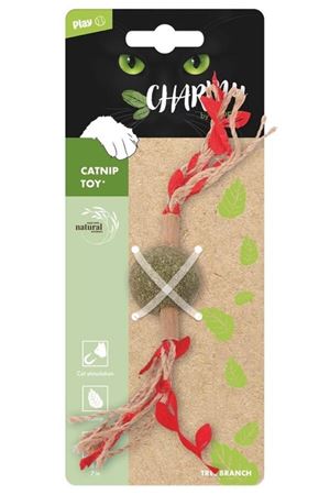M-Pets Kedi Oyuncağı Charmy Brancy Catnipli Red