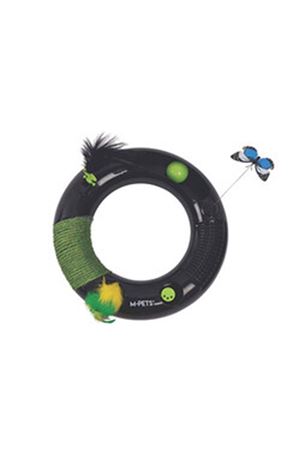 M-Pets Kedi Oyuncağı Halo Eco Siyah 30*30*5.5 Cm