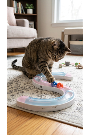 Catlife Kedi Oyuncağı Oyun Tüneli Üçlü