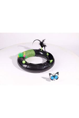 M-Pets Kedi Oyuncağı Halo Eco Siyah 30*30*5.5 Cm