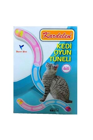 Catlife Kedi Oyuncağı Oyun Tüneli İkili