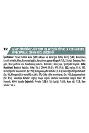 Proplan Köpek Maması Orta Irk Kuzulu 14 Kg