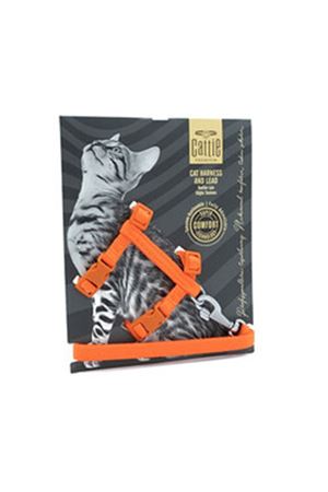 Cattie Kedi Göğüs, Gezdirme Takımı Turuncu 25-40Cm