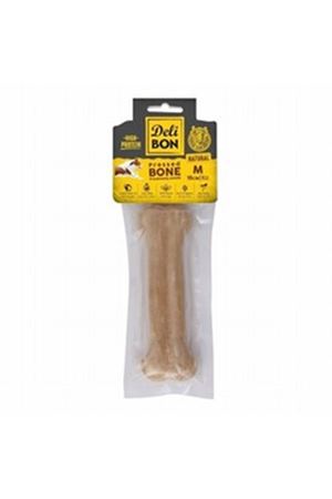 Delibon Köpek Ödül Deri Pres Kemik Naturel(M) 15Cm