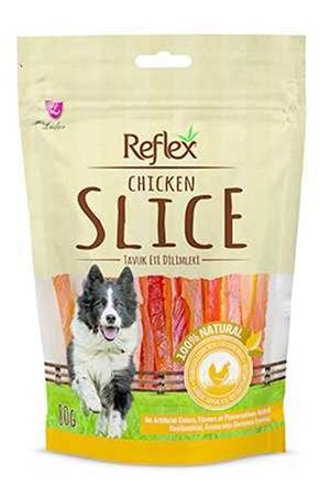 Reflex Köpek Ödül Maması Tavuk Eti Dilim 80 G