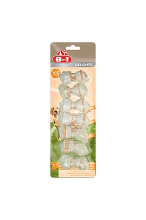 8IN1 Delights Köpek Ödül Kemiği Tavuklu XS 84 G