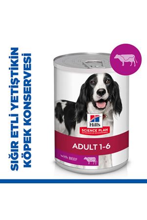 Hill's Köpek Yaş Maması Orta Irk Sığırlı 2*370 G