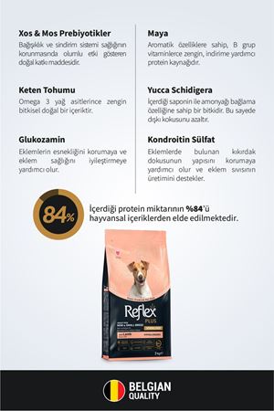 ReflexPlus Kısır Köpek Mama Mini,Küçük Kuzulu 3Kg
