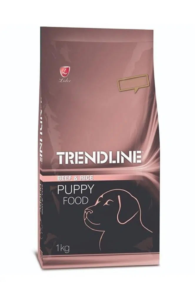 Trendline Yavru Köpek Maması Biftek, Pirinçli 1 Kg