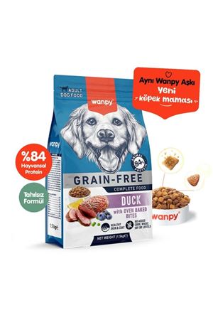 Wanpy Köpek Maması Ördekli Tahılsız 1.5 Kg