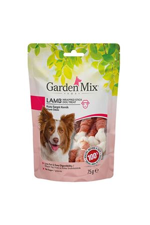 Garden Mix Köpek Ödül Kuzu Eti Sargılı Kemik 75 G