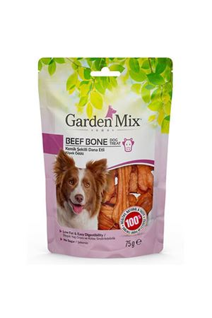 Garden Mix Köpek Ödül Maması Dana Etli Kemik 75 G