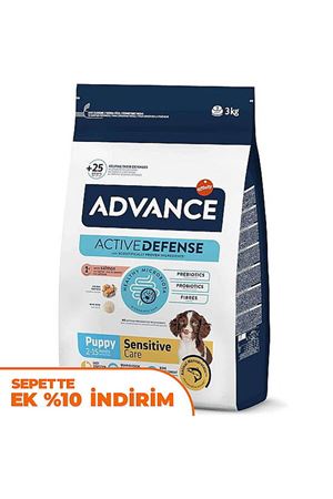 Advance Yavru Köpek Maması Sensitive Somonlu 3 Kg