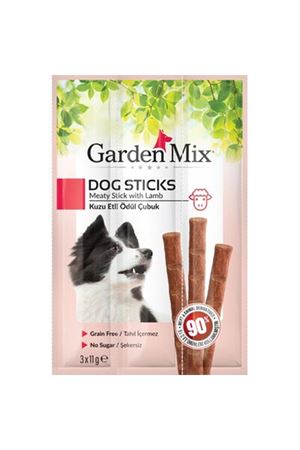 Garden Mix Köpek Ödül Maması Kuzulu Stick 3*11 G