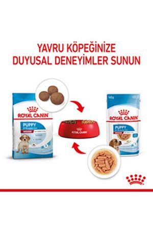 Royal Canin Yavru Köpek Yaş Maması Orta Irk 140 G