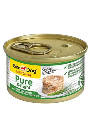 GimDog Köpek Yaş Maması Tavuklu ve Kuzulu 85 G