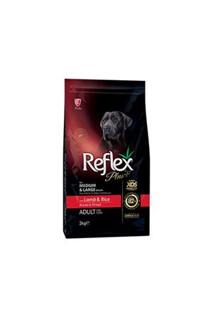 Reflex Plus Köpek Maması Orta,Büyük Irk Kuzulu 3Kg