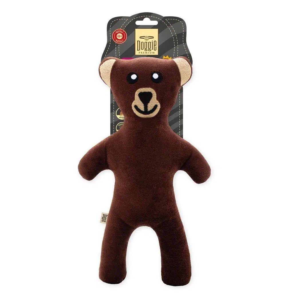 Doggie Köpek Oyuncağı Peluş Ayı 28 Cm