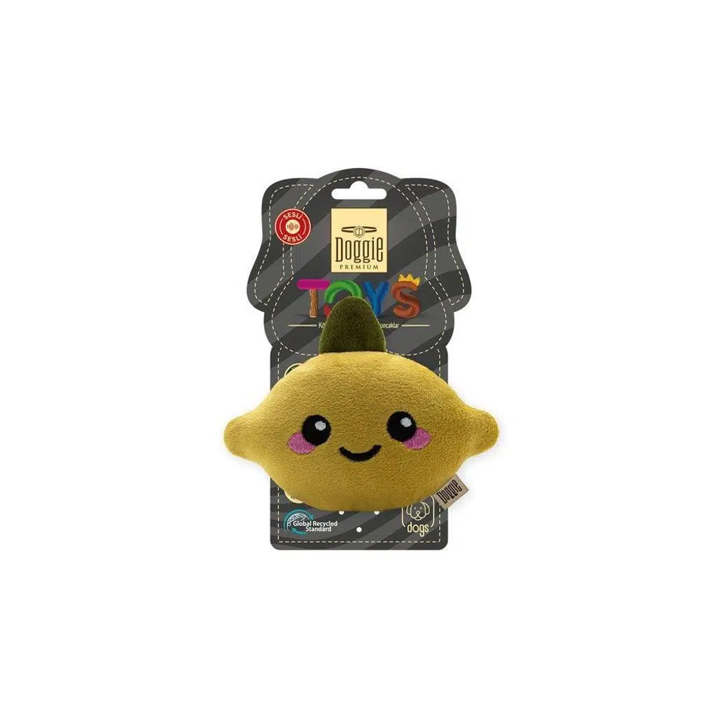 Doggie Köpek Oyuncağı Peluş Limon 11 Cm