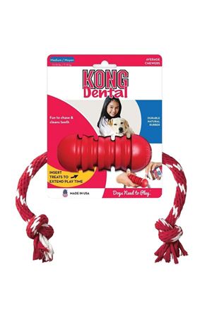 Kong Köpek Oyuncağı Diş Temizliği İp Sallantılı(M)