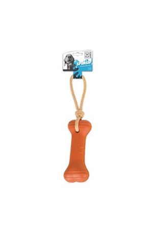 M-Pets Köpek Oyuncağı Splash Bones Halatlı Turuncu