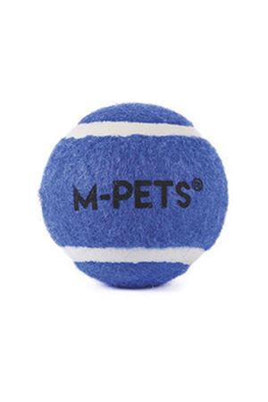 M-Pets Köpek Oyuncağı Hop Tenis Topu Mavi 3'Lü