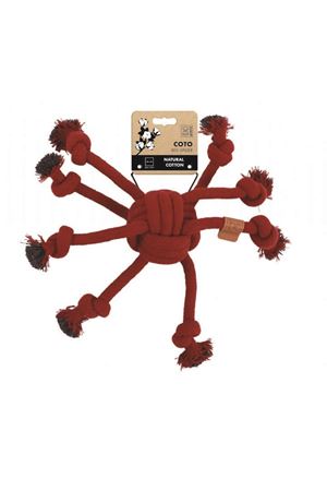M-Pets Köpek Oyuncağı Örgü Örümcek Kırmızı 38 Cm