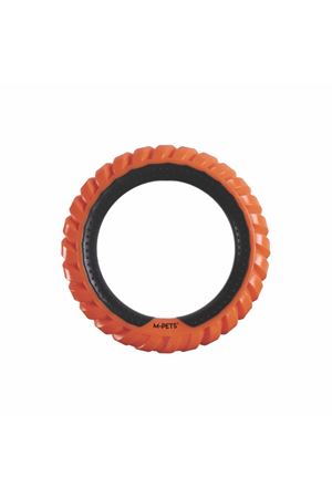 M-Pets Köpek Oyuncağı Single Ring King Turuncu