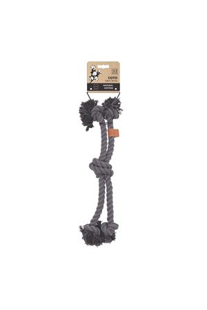 M-Pets Köpek Diş İpi Örgü Gri 60*11.5 Cm