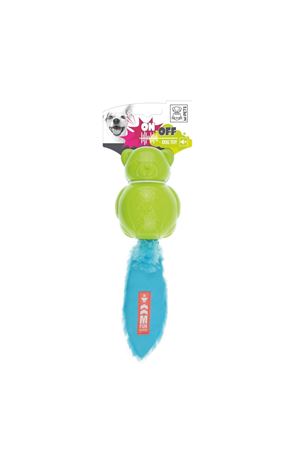 M-Pets Köpek Oyuncağı Sesli Teddy Mavi/Yeşil