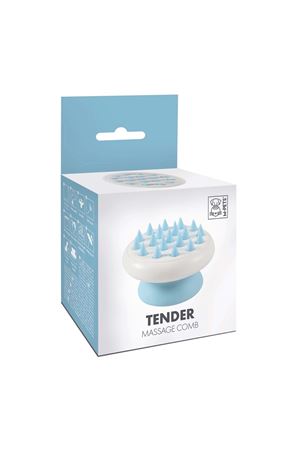 M-Pets Kedi Köpek İçin Masaj Fırçası Mavi 8*5.4 Cm