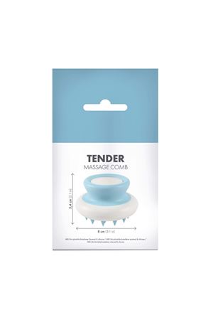 M-Pets Kedi Köpek İçin Masaj Fırçası Mavi 8*5.4 Cm
