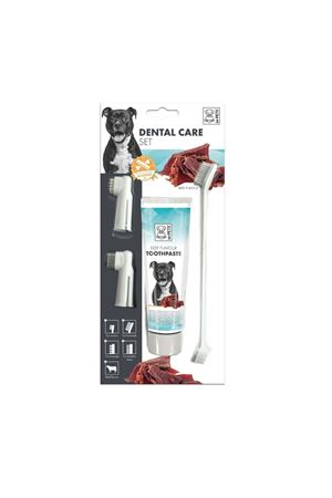 M-Pets Köpek Diş Fırçalama Seti Biftekli