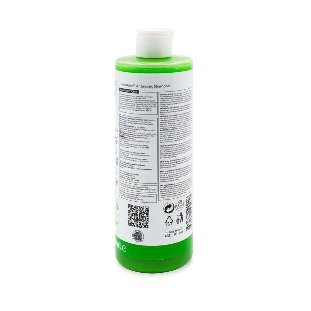 Purele Kedi ve Köpek Şampuanı Dermatolojik 450 Ml