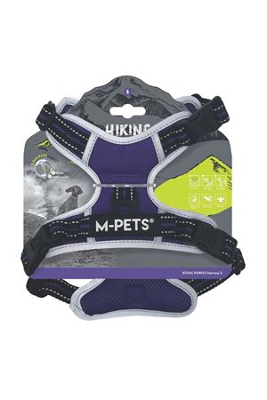 M-Pets Köpek Göğüs Tasma Hiking Reflektör Mor (S)