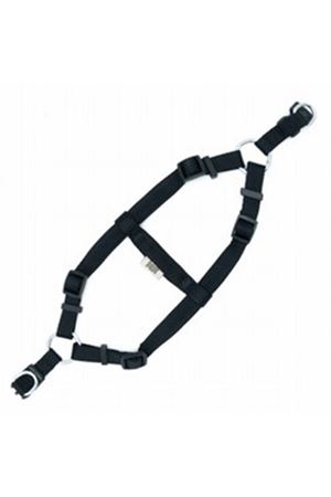Doggie Köpek Göğüs Tasması Ronin Siyah 35-40 Cm