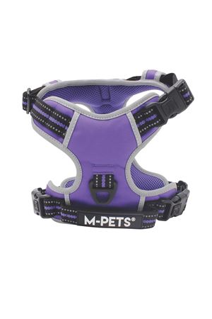 M-Pets Köpek Göğüs Tasma Hiking Reflektör Mor (S)