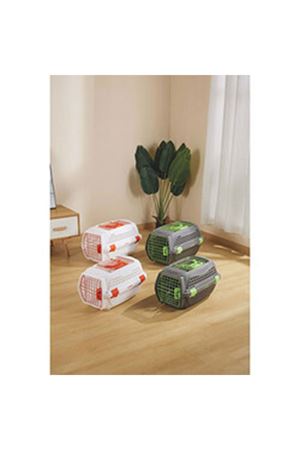 M-Pets Eco Giro Taşıma Çantası Beyaz/Turuncu (M)