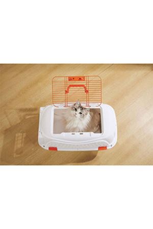 M-Pets Eco Giro Taşıma Çantası Beyaz/Turuncu (M)