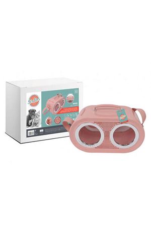 M-Pets Köpek Taşıma Çantası Radio Pembe 50*23*31Cm