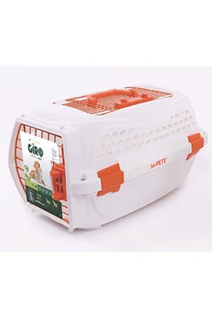 M-Pets Eco Giro Taşıma Çantası Beyaz/Turuncu (S)