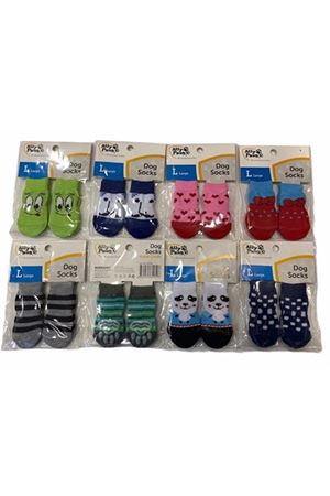 All Paws Köpek Çorap Kaymaz Tabanlı 4'Lü (M)