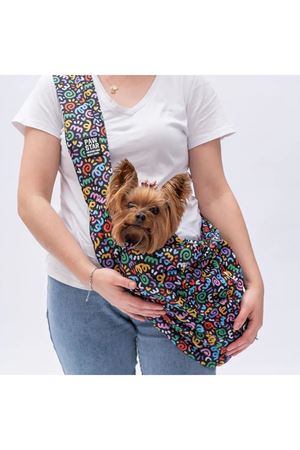 Pawstar Çapraz Vücut Çantası Desenli