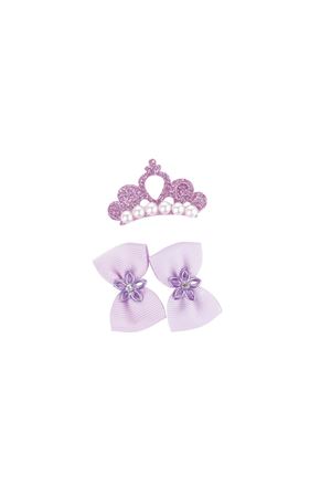 M-Pets Glam Köpekler İçin Toka Mor