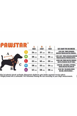 Pawstar Sweat Merinos Mavi Renkli (2XL)