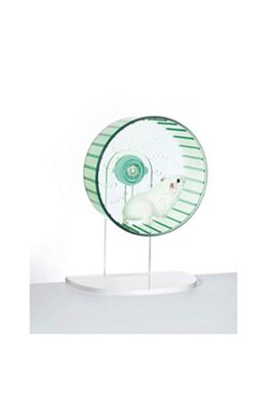 M-Pets Hamster Çarkı Ayarlanabilir Yeşil 16.6 Cm