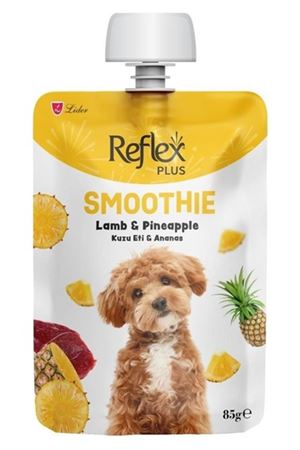 Reflex Plus Köpek Ödül Smoothie Kuzu, Ananaslı 85G